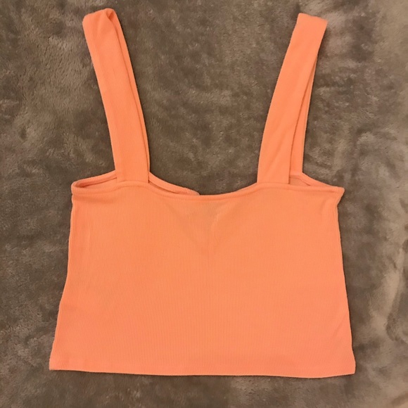 Orange Kimchi Blue Crop Top - Picture 4 of 6